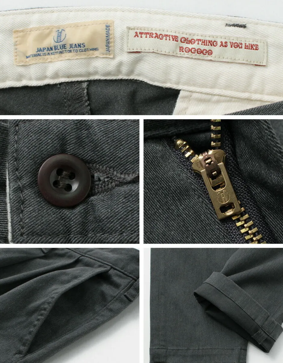 Work Pants & Chinos^JAPAN BLUE JEANS / RJB4660 2-tuck office trousers