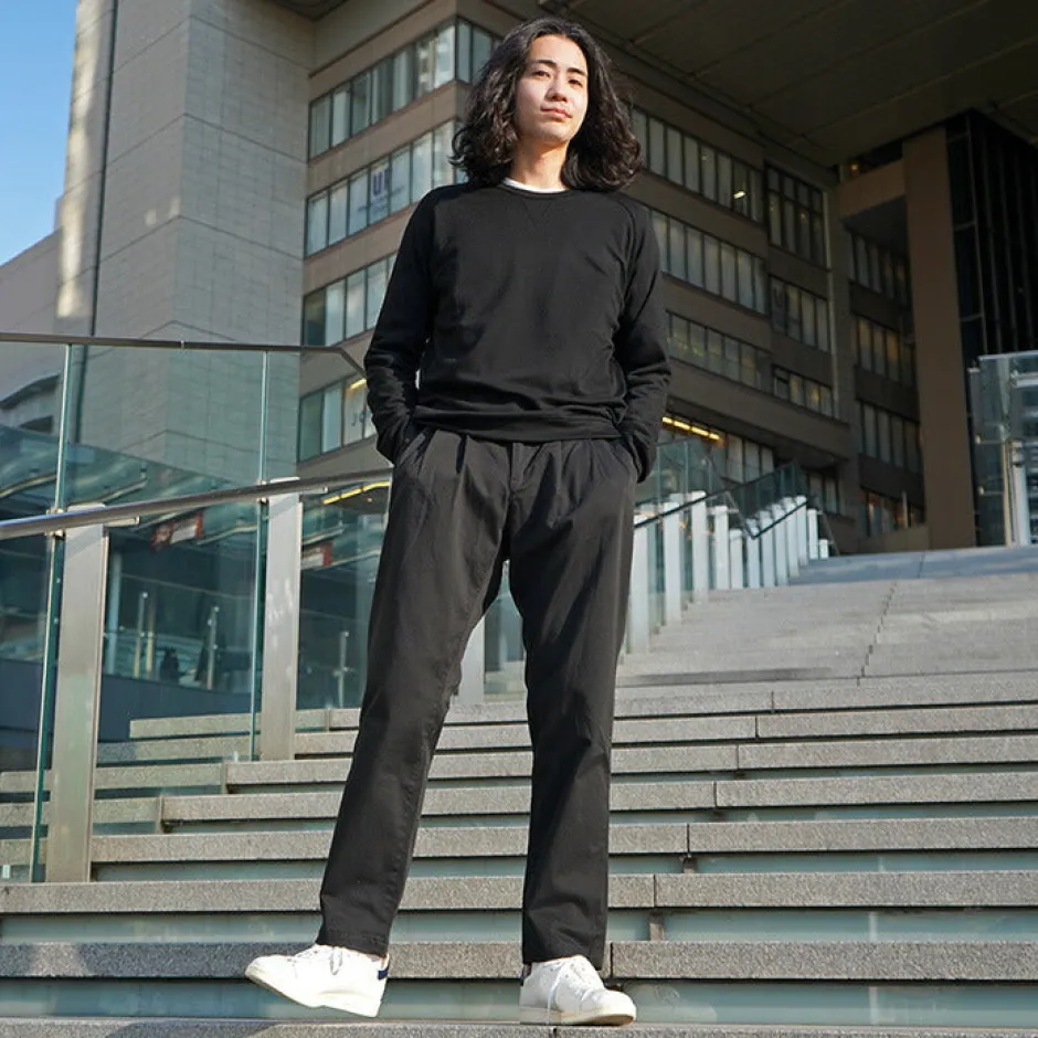 Work Pants & Chinos^JAPAN BLUE JEANS / RJB4660 2-tuck office trousers
