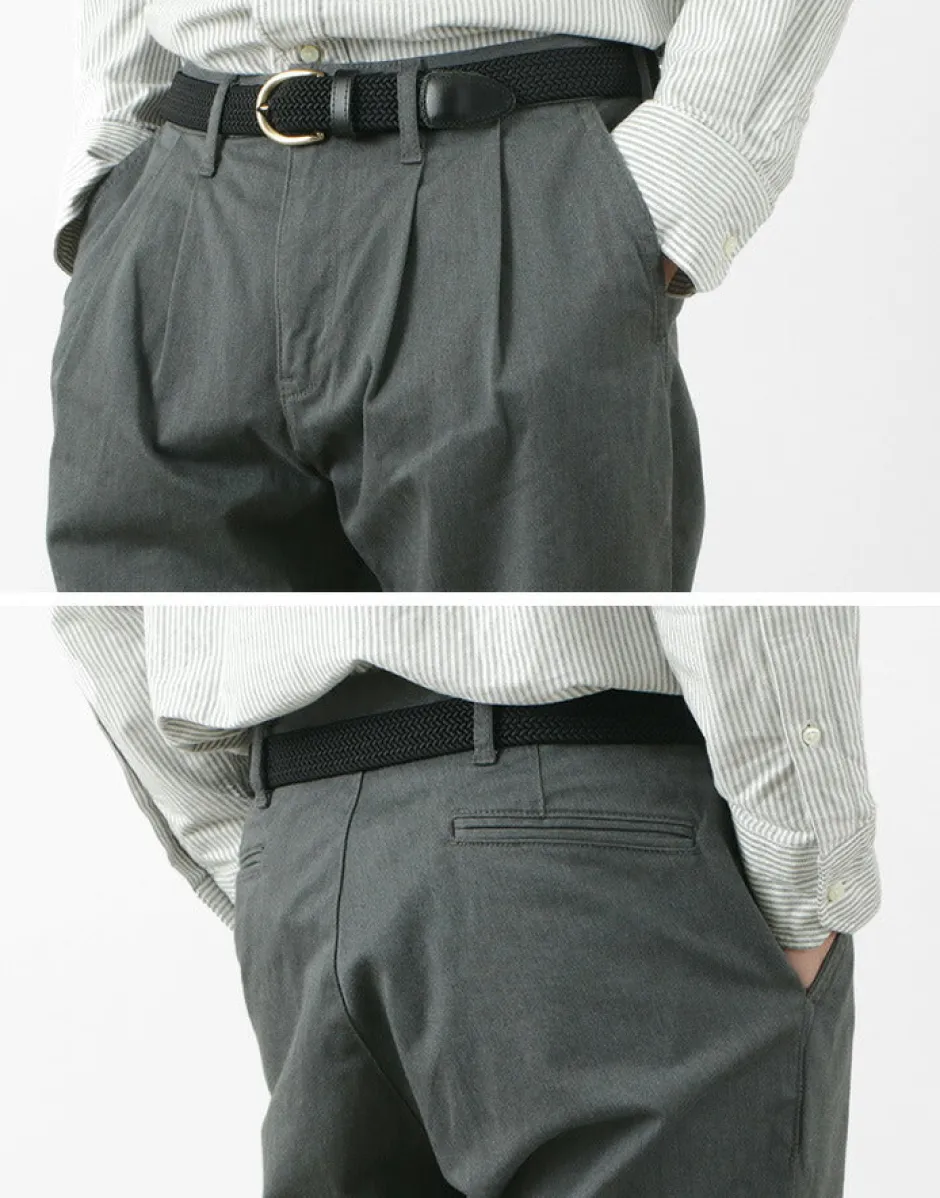 Work Pants & Chinos^JAPAN BLUE JEANS / RJB4660 2-tuck office trousers