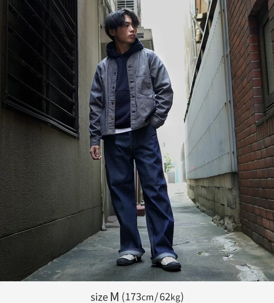 Jackets^JAPAN BLUE JEANS / RJB4124Hickory engineer jacket navy