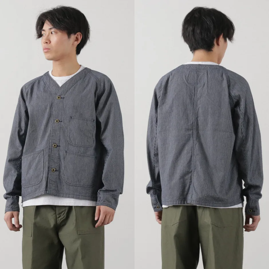 Jackets^JAPAN BLUE JEANS / RJB4124Hickory engineer jacket navy