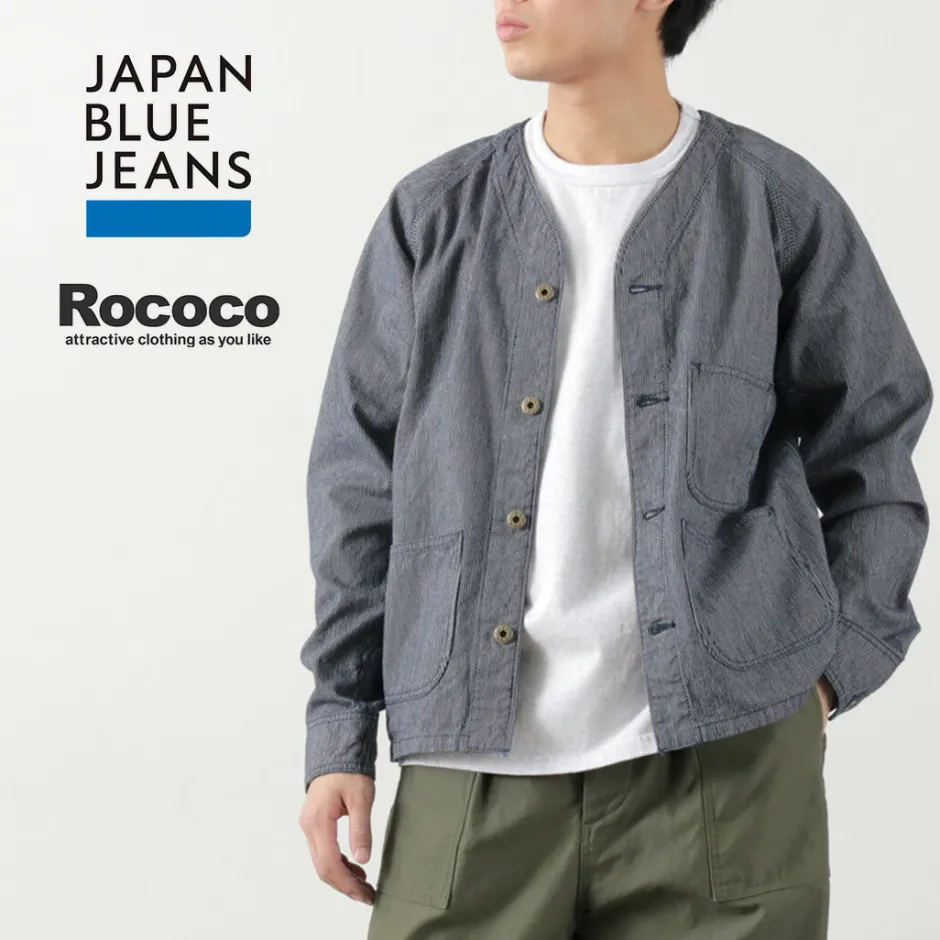 Jackets^JAPAN BLUE JEANS / RJB4124Hickory engineer jacket navy