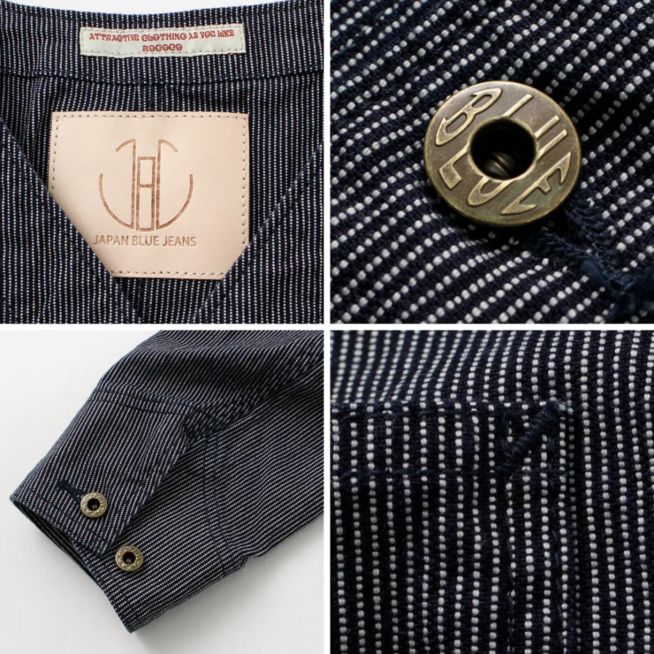 Jackets^JAPAN BLUE JEANS / RJB4124Hickory engineer jacket navy