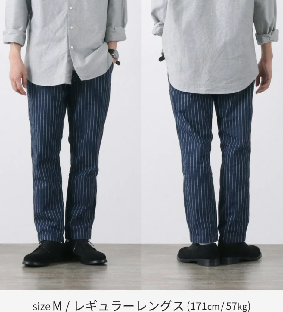 Work Pants & Chinos^JAPAN BLUE JEANS / RJB1620Wide tapered chino stripe navy