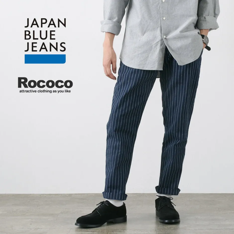 Work Pants & Chinos^JAPAN BLUE JEANS / RJB1620Wide tapered chino stripe navy