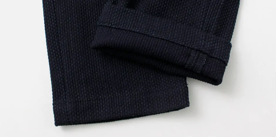 Trousers^JAPAN BLUE JEANS / Sashiko Easy Tapered Pants Indigo