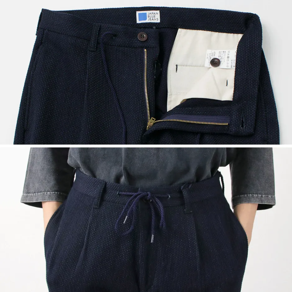 Trousers^JAPAN BLUE JEANS / Sashiko Easy Tapered Pants Indigo