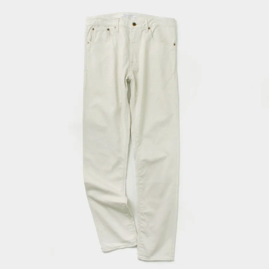 Work Pants & Chinos^JAPAN BLUE JEANS / Straight pique pants ecru