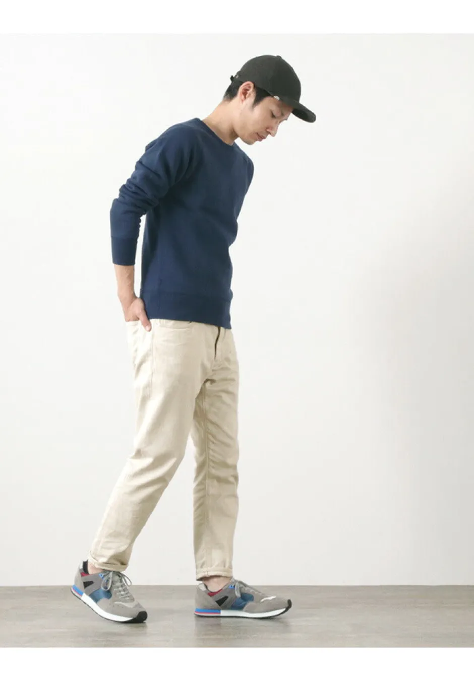 Work Pants & Chinos^JAPAN BLUE JEANS / Tapered 5P Pique Pants ivory