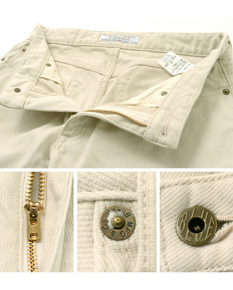 Work Pants & Chinos^JAPAN BLUE JEANS / Tapered 5P Pique Pants ivory
