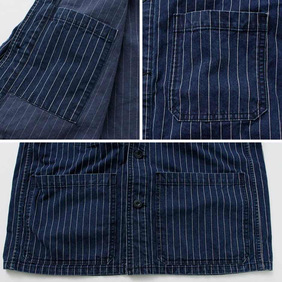 Jackets^JAPAN BLUE JEANS / Wabash coverall navy