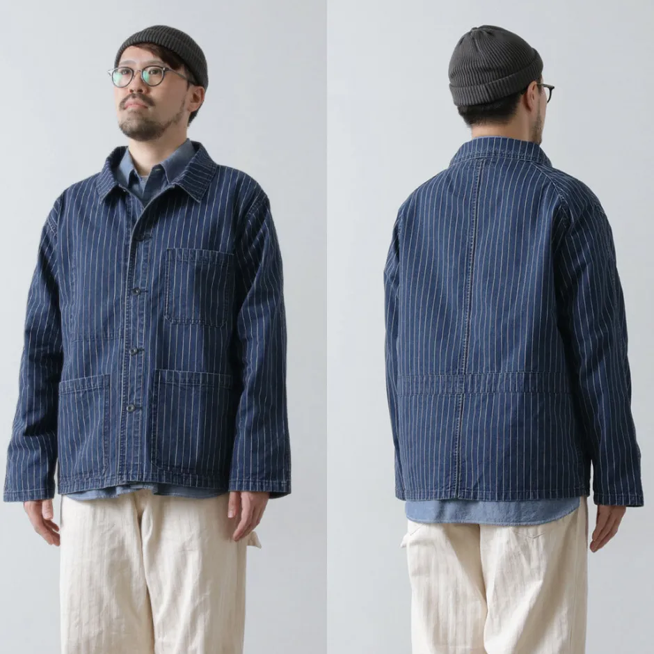 Jackets^JAPAN BLUE JEANS / Wabash coverall navy