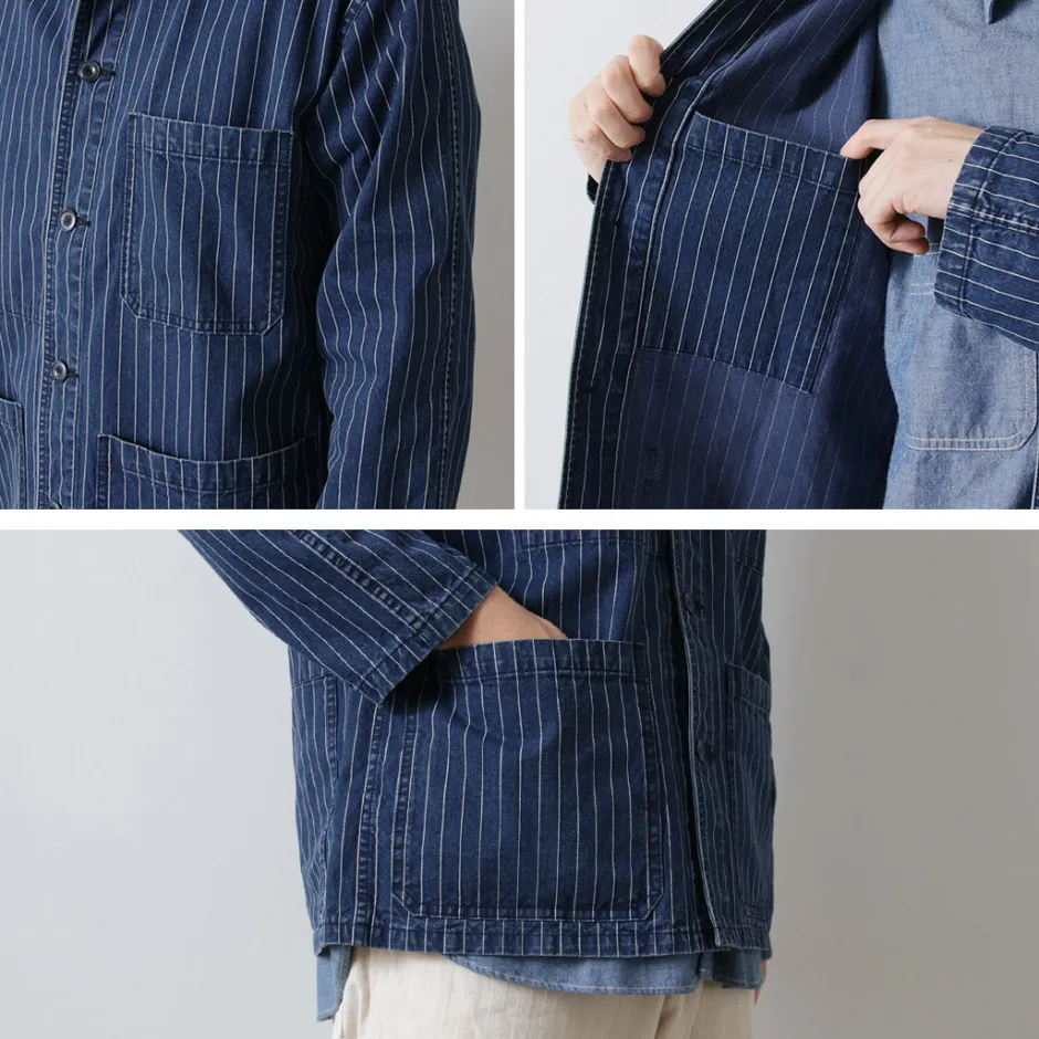 Jackets^JAPAN BLUE JEANS / Wabash coverall navy