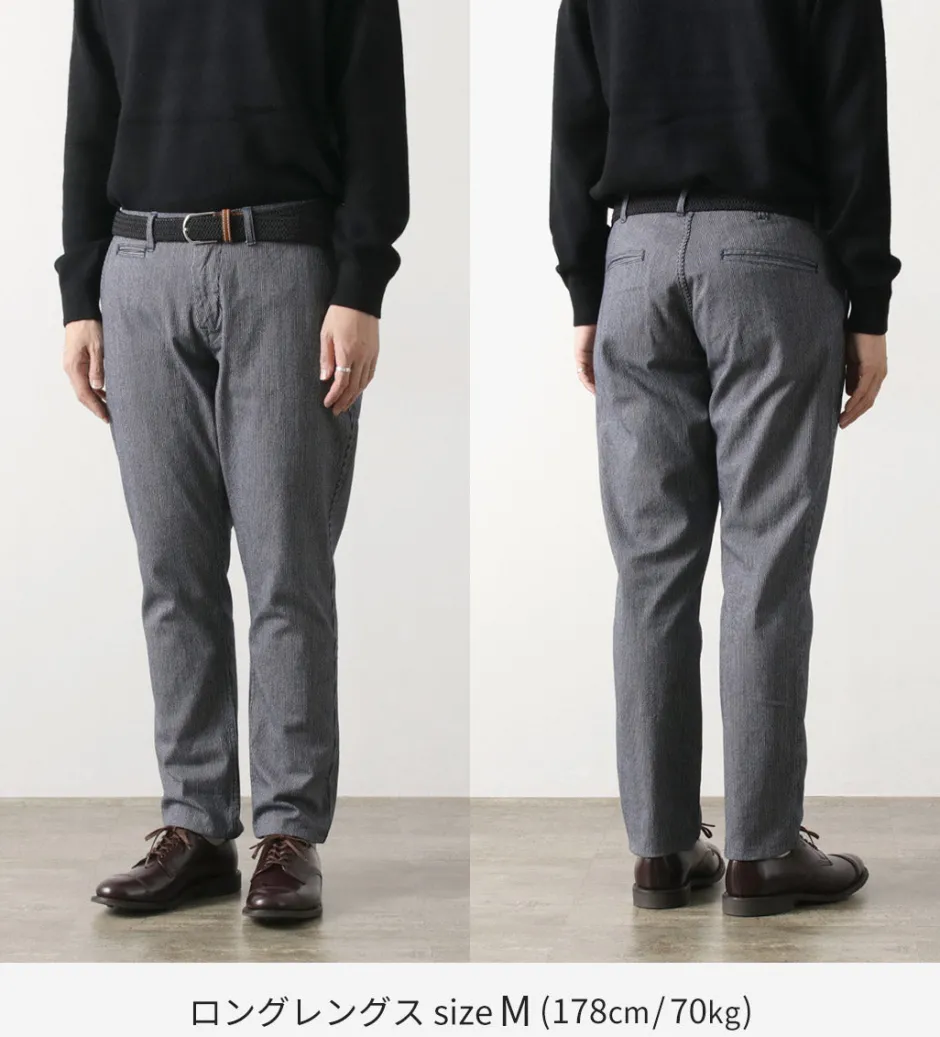 Work Pants & Chinos^JAPAN BLUE JEANS / Wide Tapered Hickory Pants navy