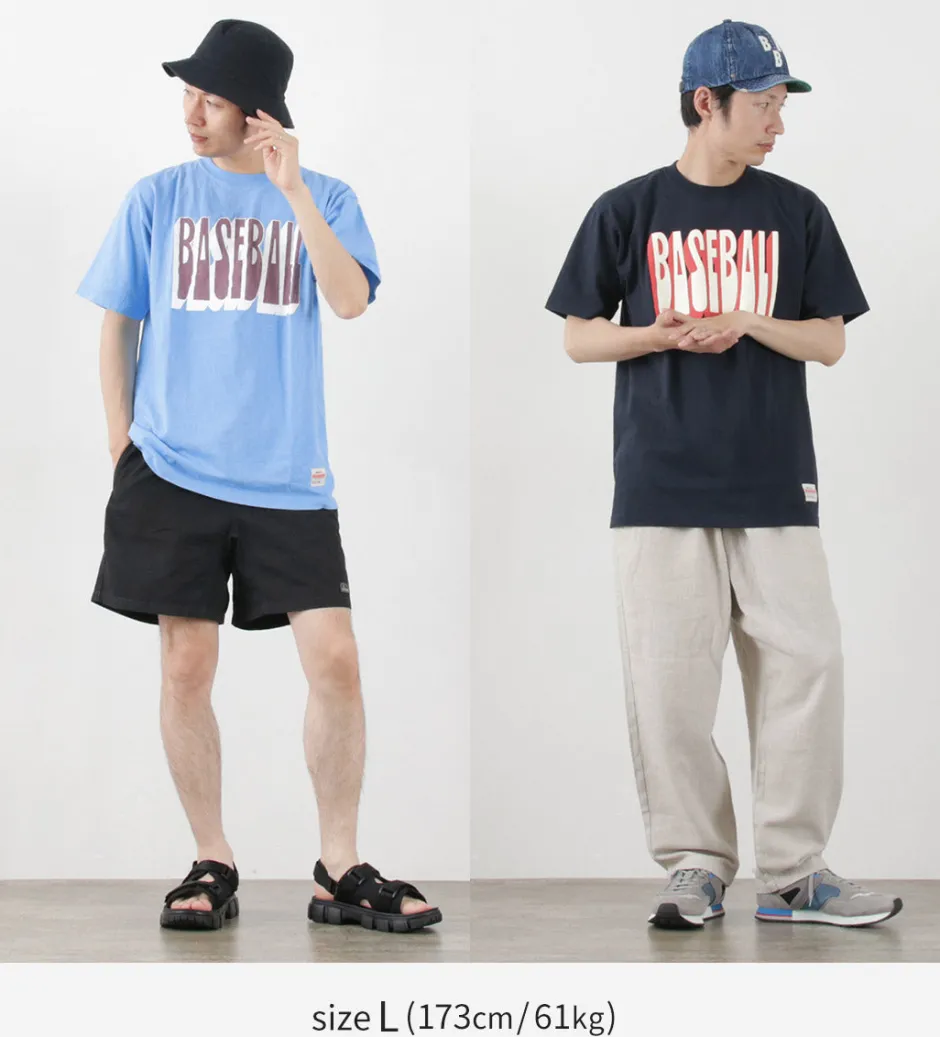 T-Shirts^JHANKSON / BASE BALL short sleeve T-shirt
