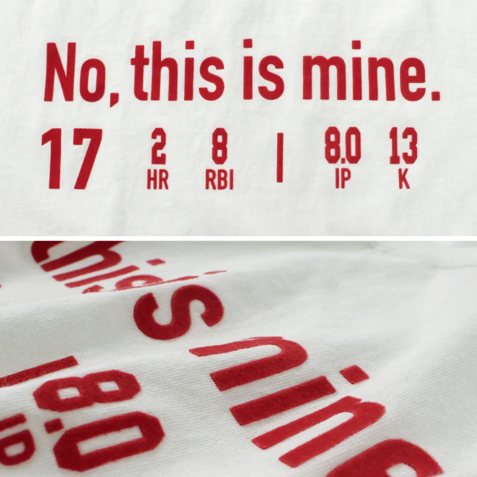 T-Shirts^JHANKSON / No, This is Mine short sleeve T-shirt