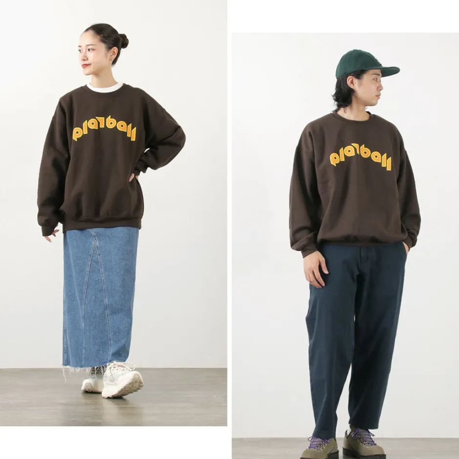Sweatshirts^JHANKSON / Playball Sweatshirt chocolate