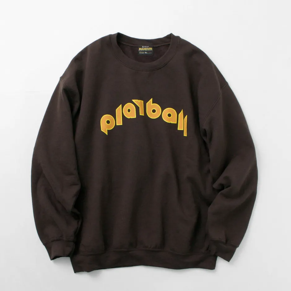 Sweatshirts^JHANKSON / Playball Sweatshirt chocolate