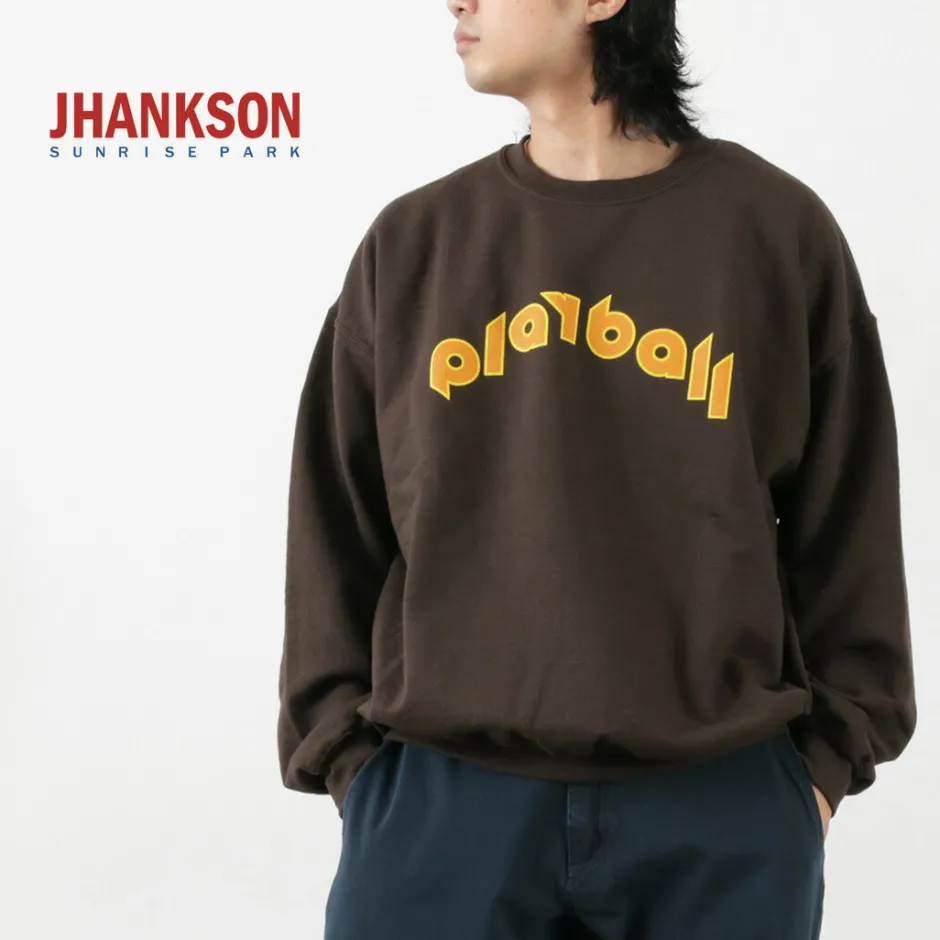 Sweatshirts^JHANKSON / Playball Sweatshirt chocolate