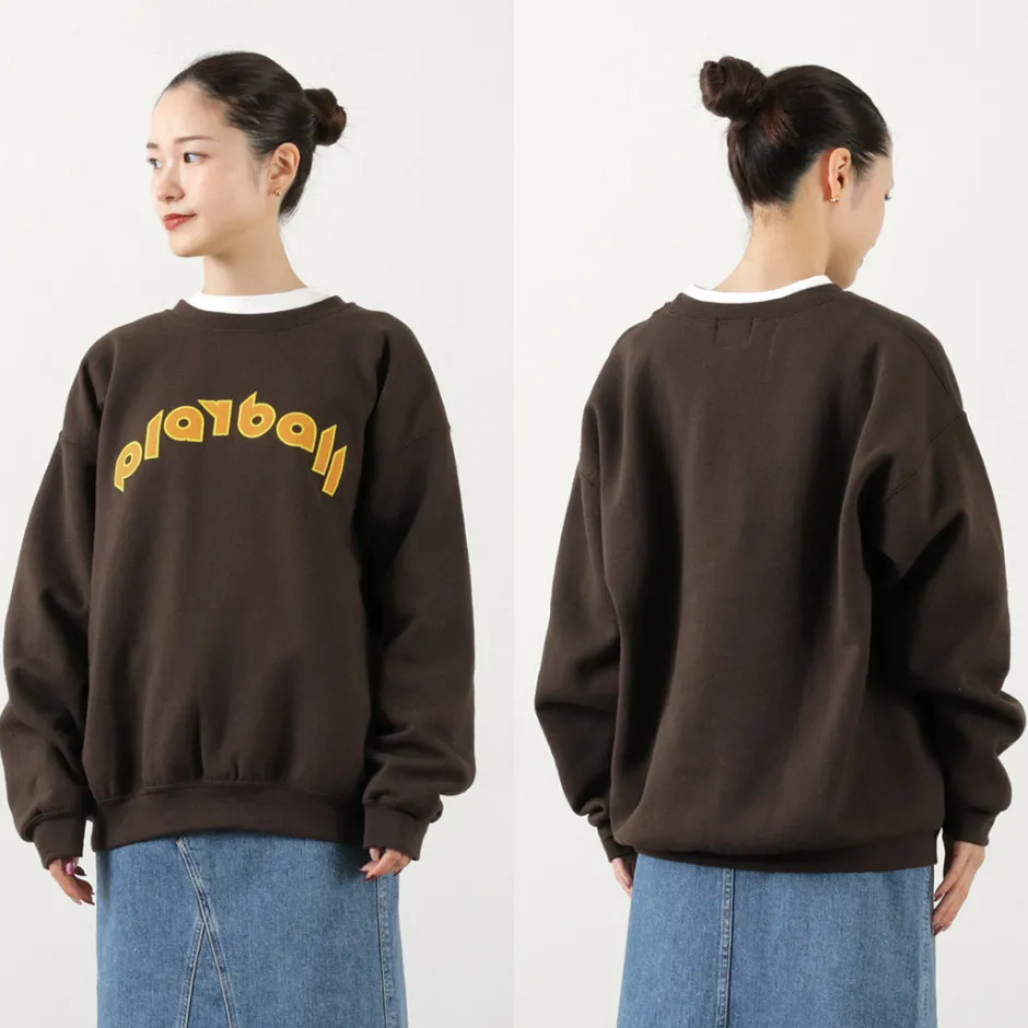 Sweatshirts^JHANKSON / Playball Sweatshirt chocolate