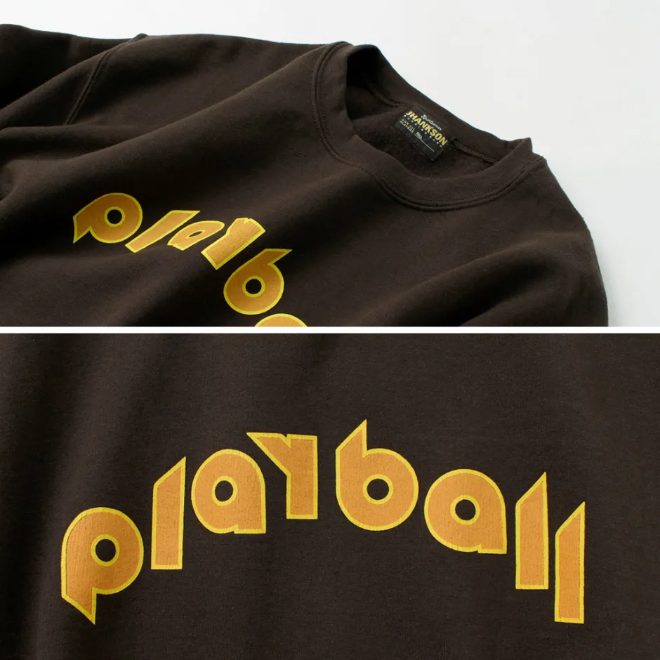 Sweatshirts^JHANKSON / Playball Sweatshirt chocolate