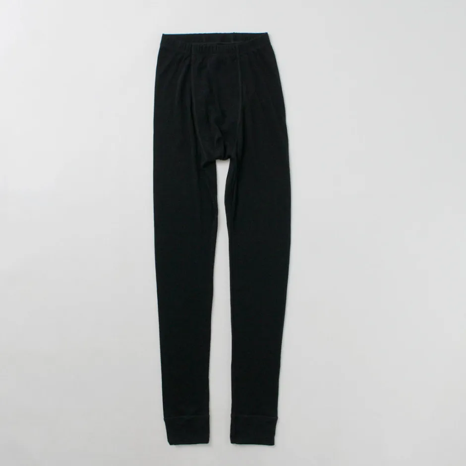 Underwear^JOHA / 100% Merino Wool Leggings black