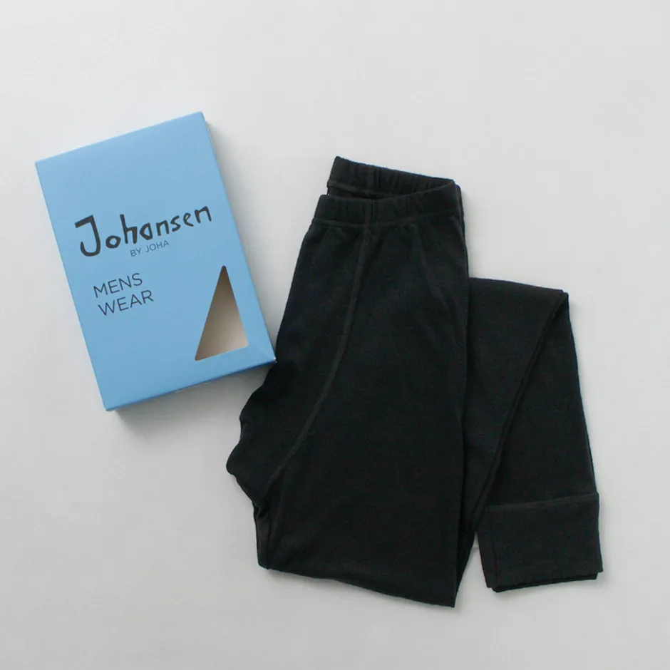 Underwear^JOHA / 100% Merino Wool Leggings black