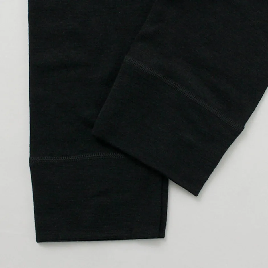 Underwear^JOHA / 100% Merino Wool Leggings black