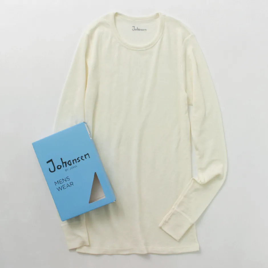 T-Shirts^JOHA / 100% Merino Wool Long Sleeve T-Shirt