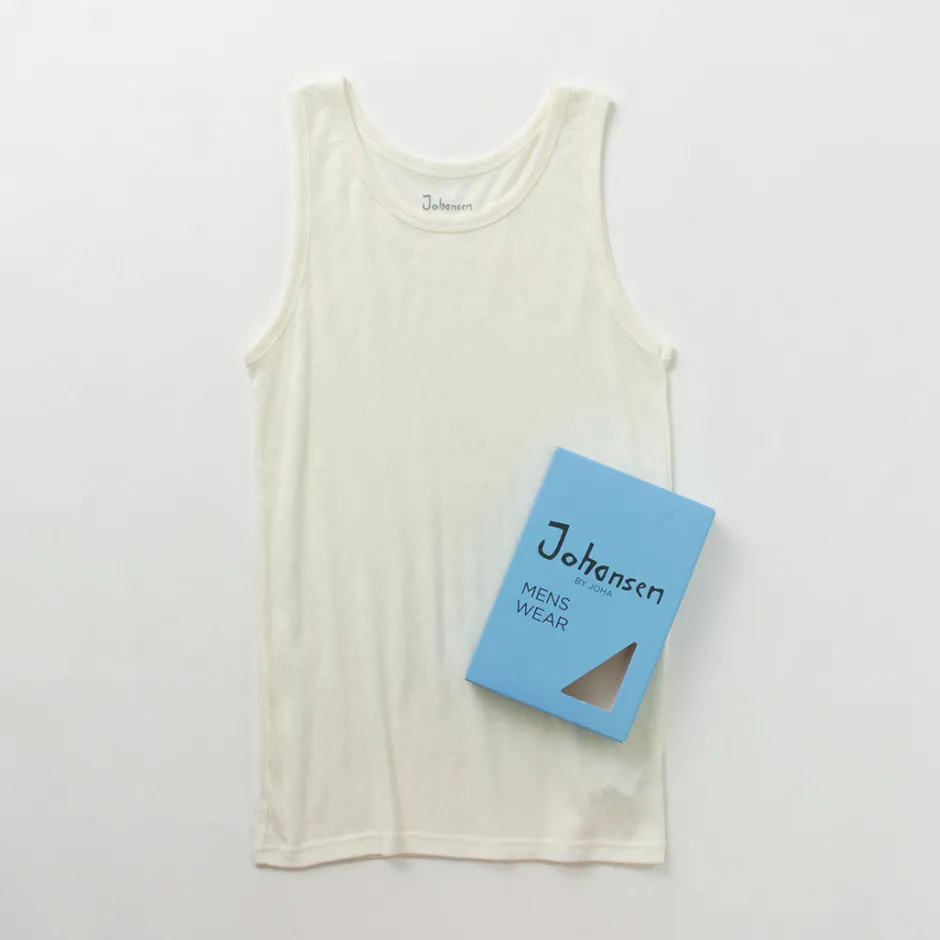 T-Shirts^JOHA / 100% merino wool undershirt tank top