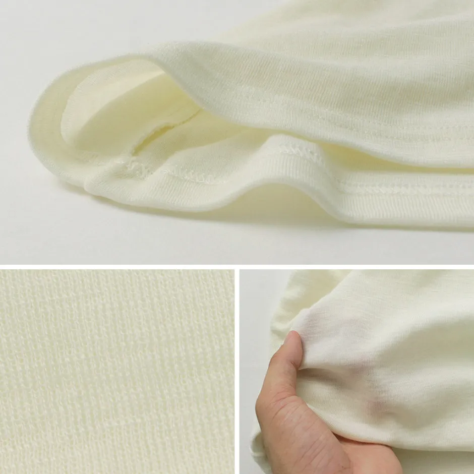 T-Shirts^JOHA / 100% merino wool undershirt tank top