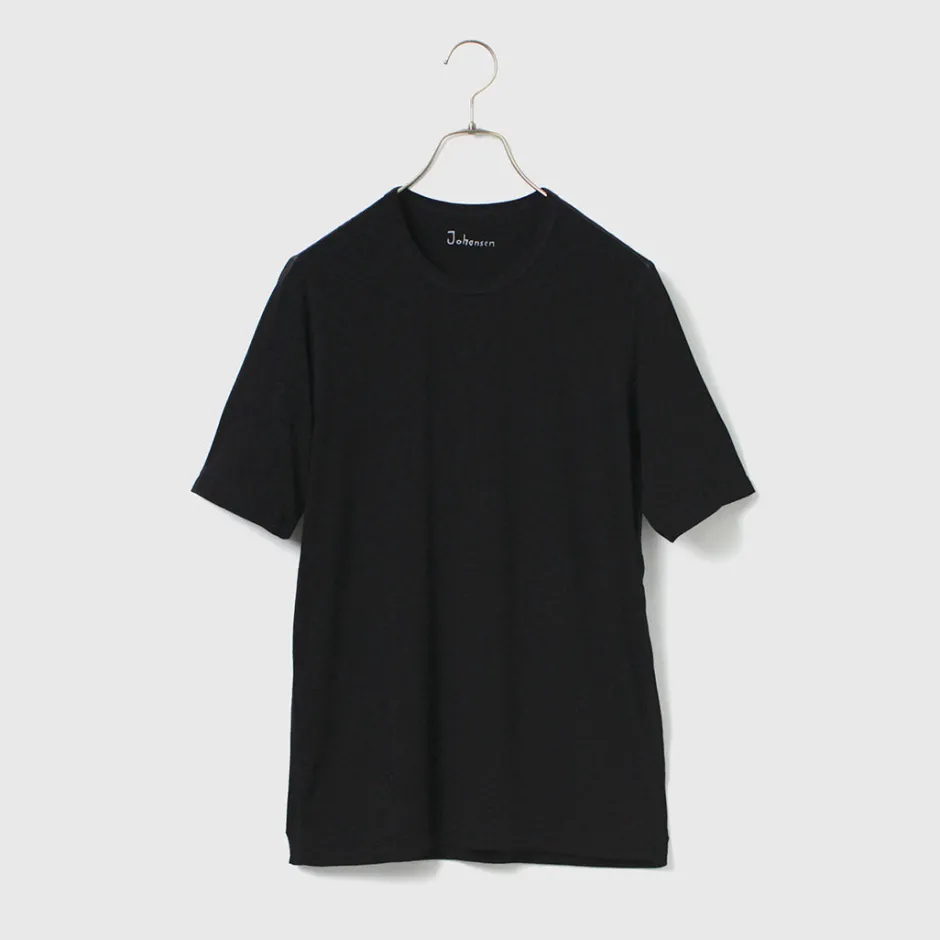 T-Shirts^JOHA / Organic Bamboo Stretch T-Shirt black