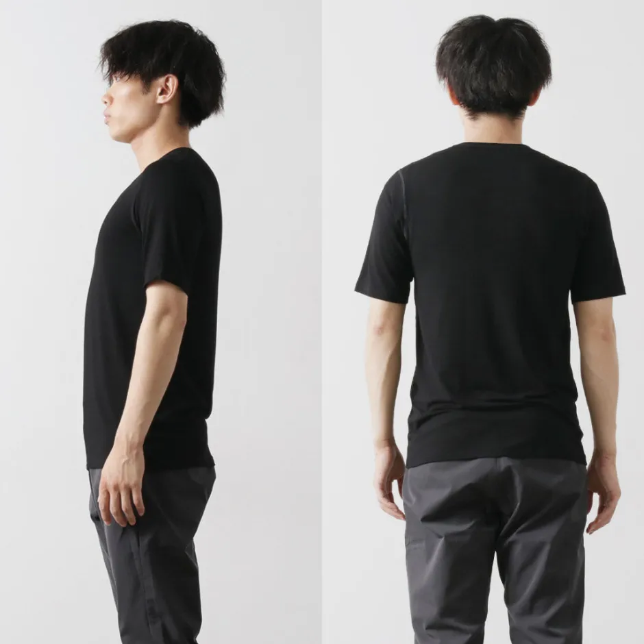 T-Shirts^JOHA / Organic Bamboo Stretch T-Shirt black