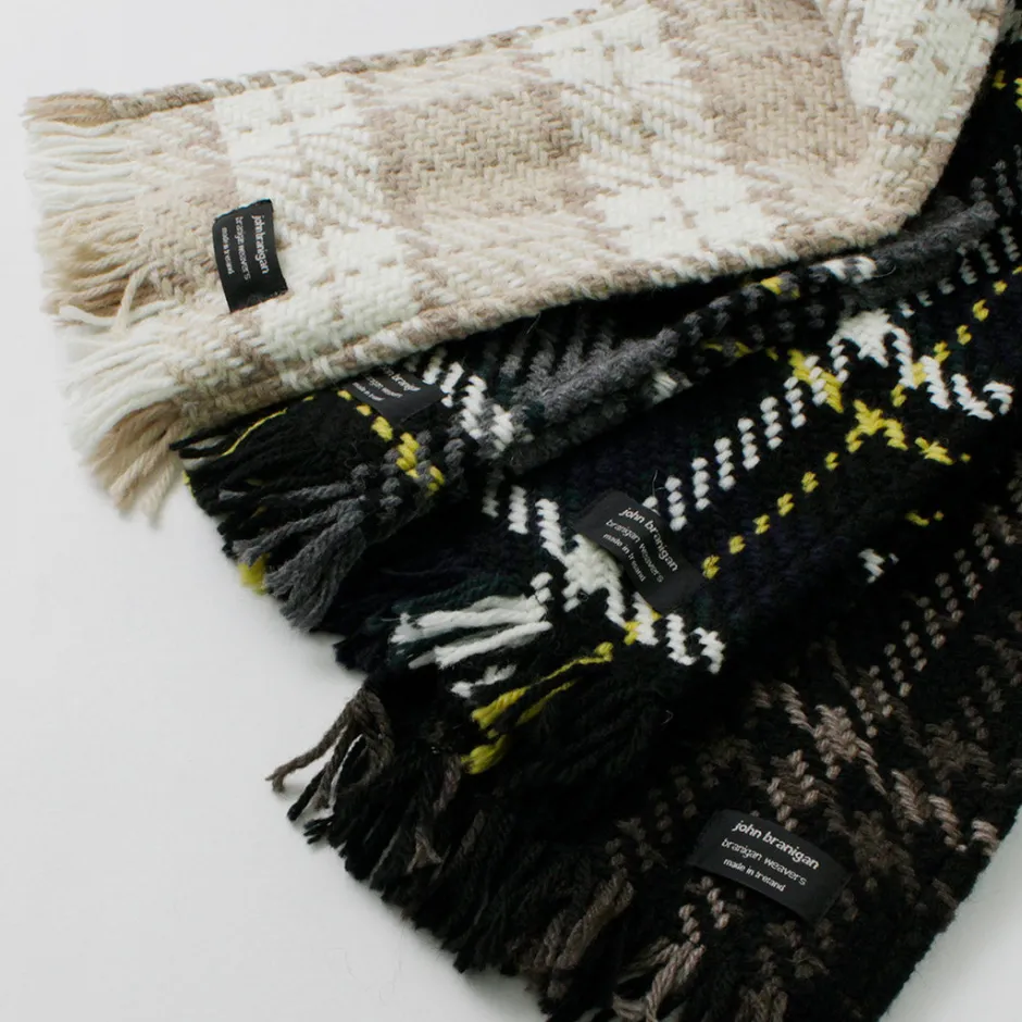Scarfs^JOHN BRANIGAN / Irish Tweed Knit Scarf Scarf