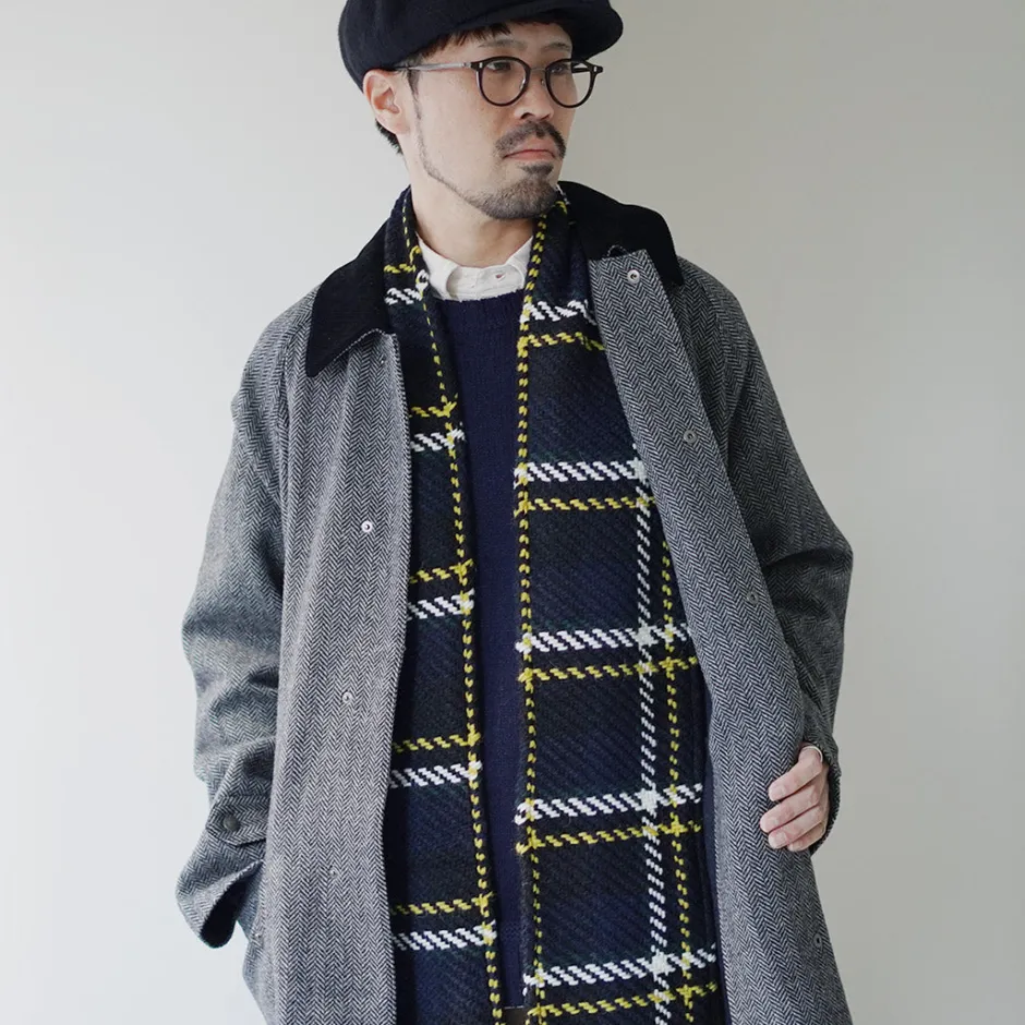 Scarfs^JOHN BRANIGAN / Irish Tweed Knit Scarf Scarf