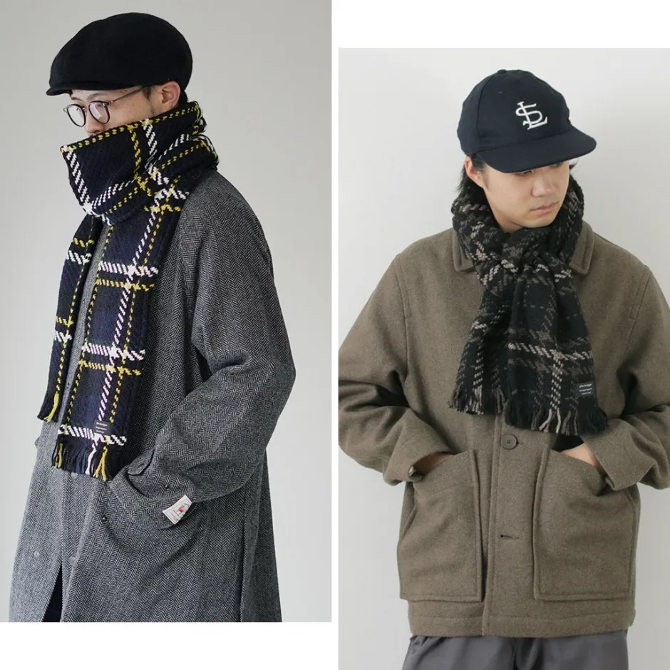 Scarfs^JOHN BRANIGAN / Irish Tweed Knit Scarf Scarf