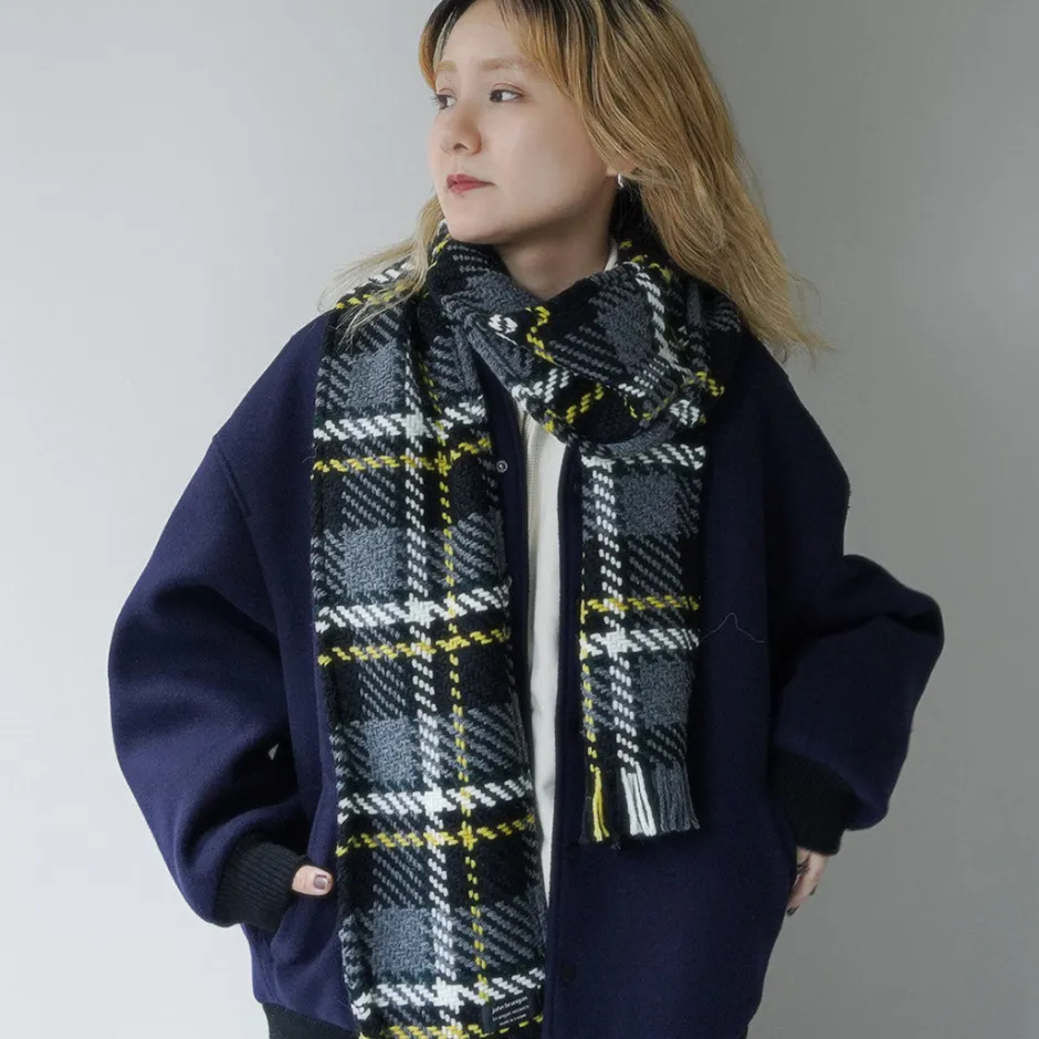 Scarfs^JOHN BRANIGAN / Irish Tweed Knit Scarf Scarf