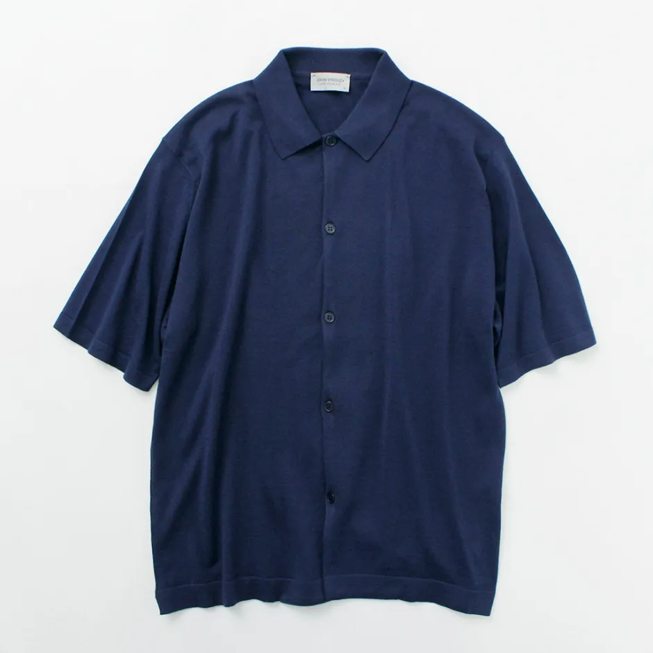 Shirts^JOHN SMEDLEY / Sea Island Cotton 30 Gauge Knit Shirt