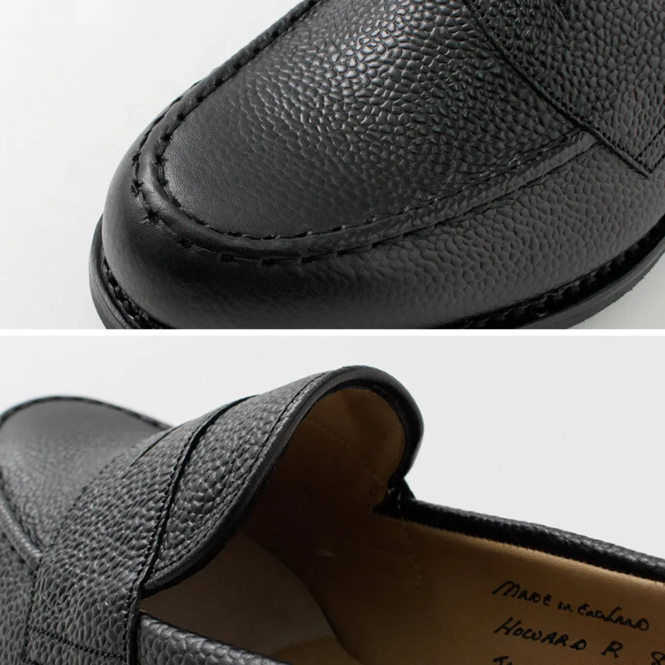 Leather Shoes & Boots^JOSEPH CHEANEY / Howard R Coin Loafer Grained Calf black