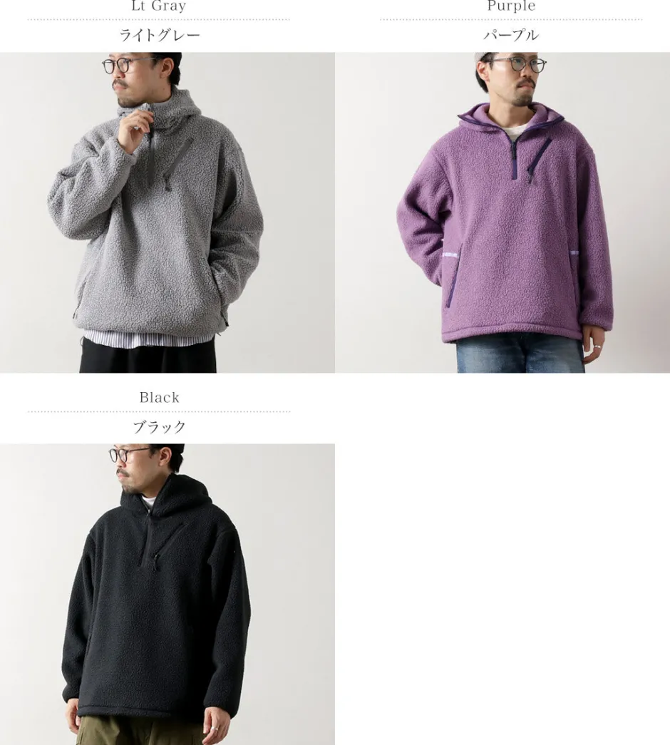 Jackets^JUGEM / Fleece Balaclava Parka