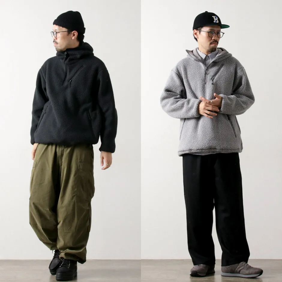 Jackets^JUGEM / Fleece Balaclava Parka