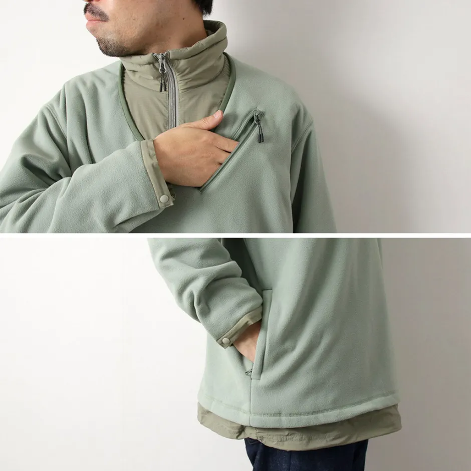 Jackets^JUGEM / Nylon Fleece Combination Anorak