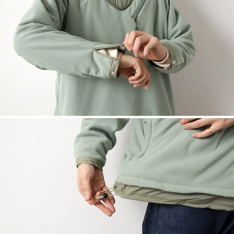 Jackets^JUGEM / Nylon Fleece Combination Anorak