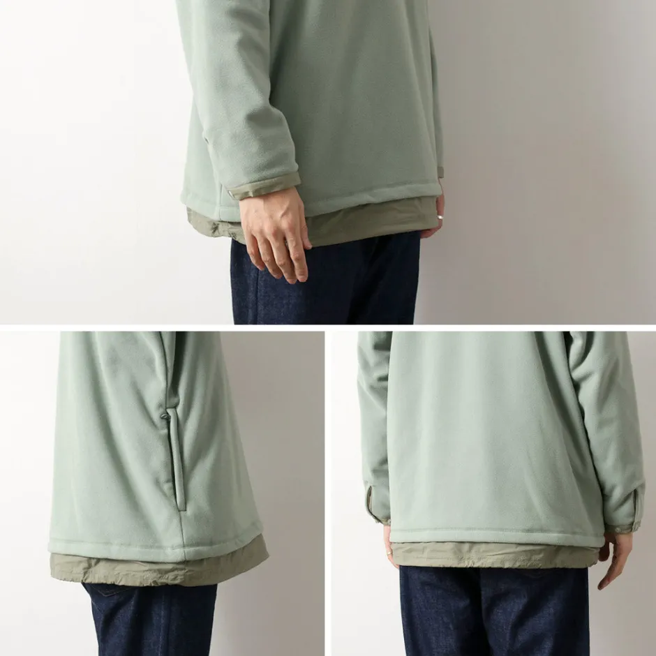 Jackets^JUGEM / Nylon Fleece Combination Anorak