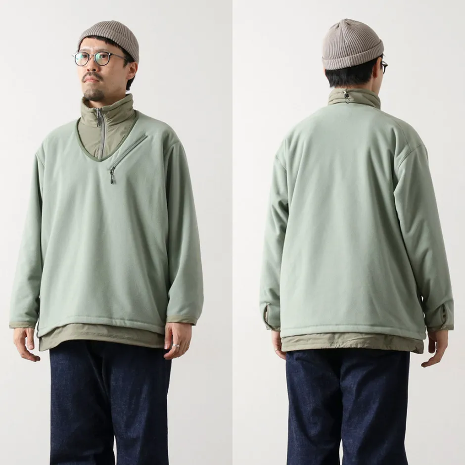 Jackets^JUGEM / Nylon Fleece Combination Anorak