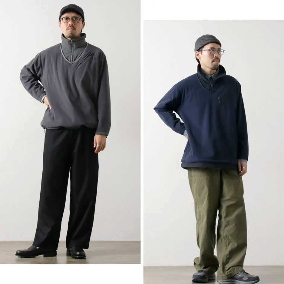 Jackets^JUGEM / Nylon Fleece Combination Anorak