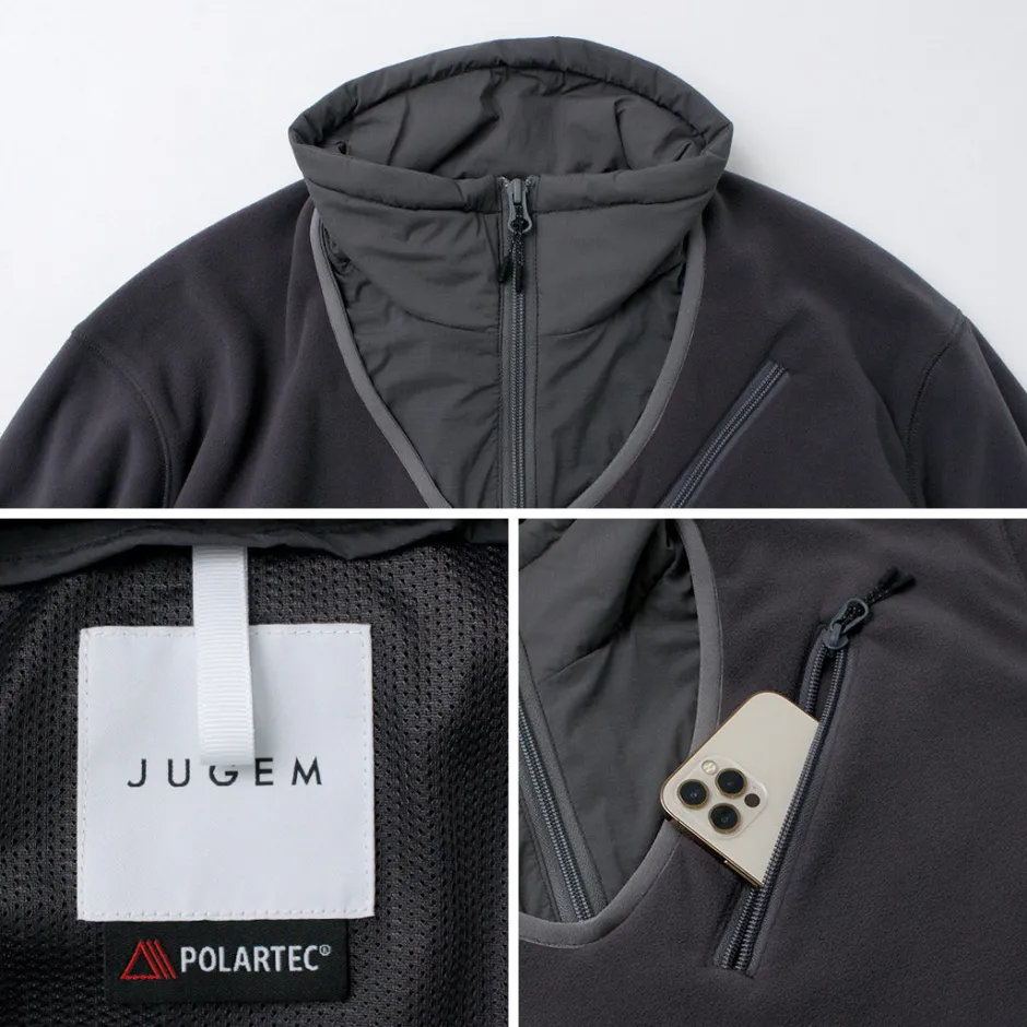 Jackets^JUGEM / Nylon Fleece Combination Anorak