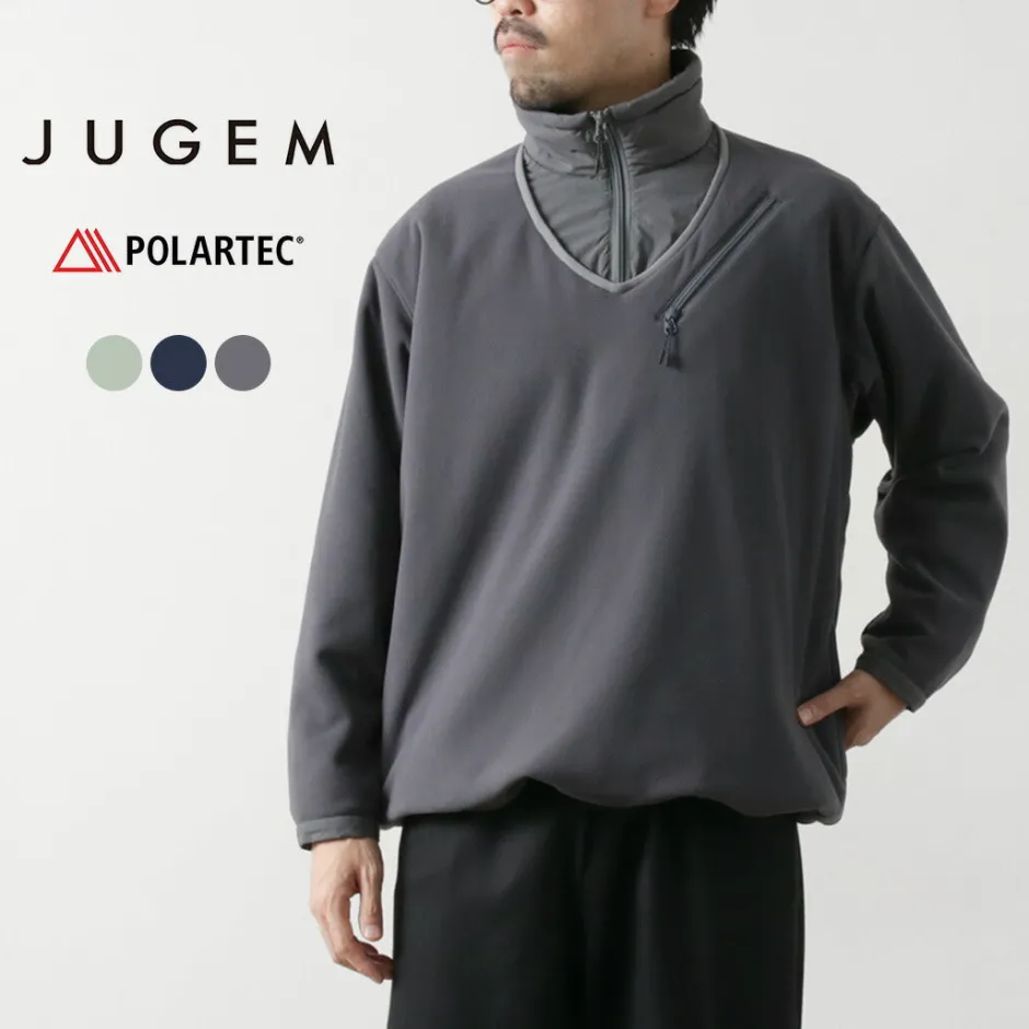 Jackets^JUGEM / Nylon Fleece Combination Anorak