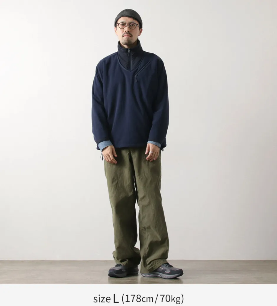 Jackets^JUGEM / Nylon Fleece Combination Anorak