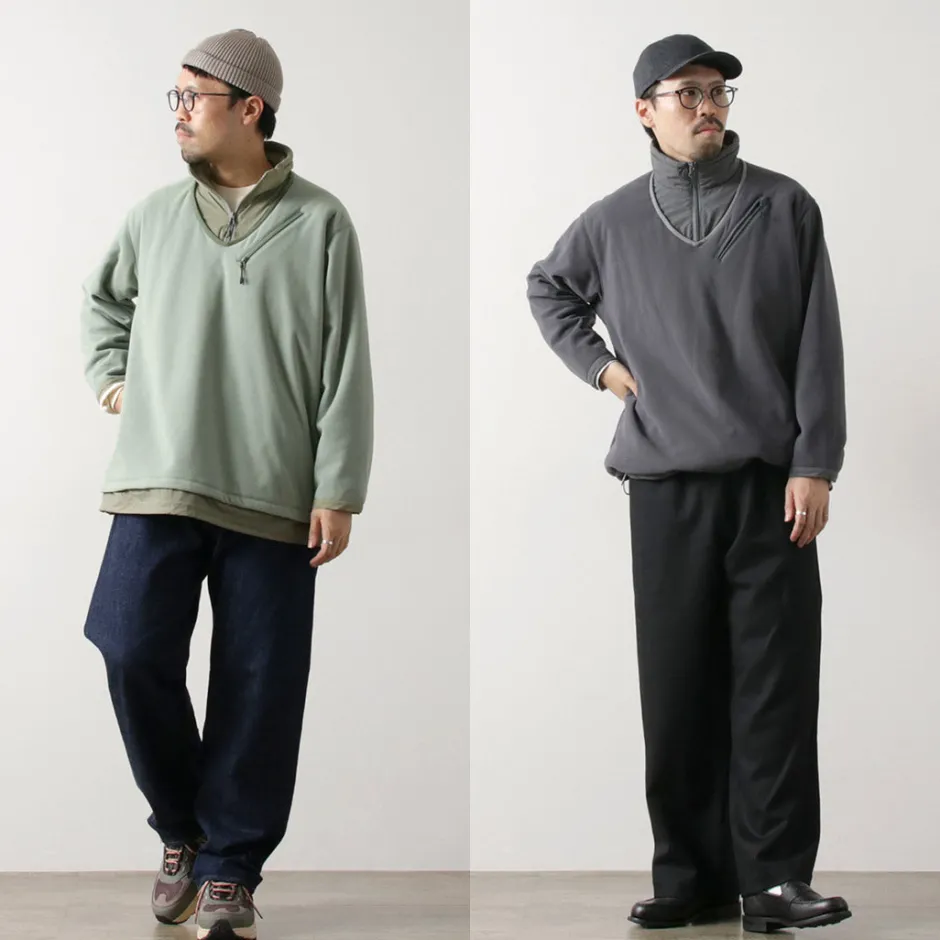 Jackets^JUGEM / Nylon Fleece Combination Anorak
